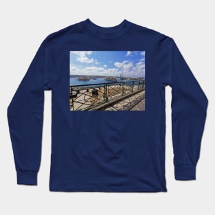 Valletta sea view Long Sleeve T-Shirt